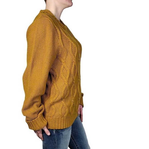 GOODFELLOW Cable Knitted sweater Size Medium - Picture 2 of 7